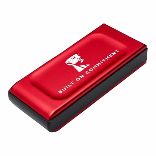 Kingston XS1000 2TB Portable SSD Red| Pocket-Sized | USB 3.2 Gen 2 | External Solid State Drive | Up to 1050MB/s | SXS1000R/2000GA