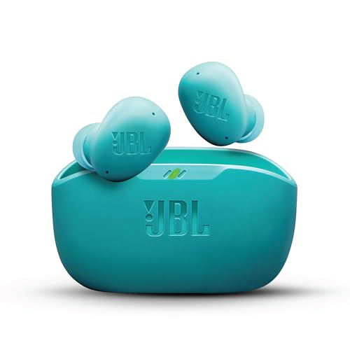 JBL Wave Buds 2 Ear Buds Wireless BluetoothV5.3, Active Noise Cancellation Earbuds,Multi Connect, App for Customized Extra Bass Eq, Relax Mode,Speed Charge, 40H Playback, Fast Pair, 4 Mics,IP54 (Blue)