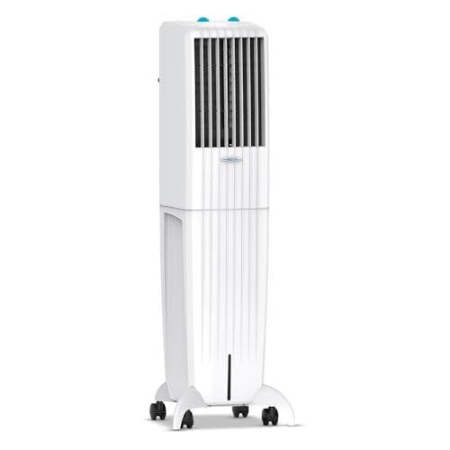 Symphony Diet 50T Portable Air Cooler For Home with Powerful Blower, Honeycomb Pads, i-Pure Technology and Cool Flow Dispenser (50L, White)
