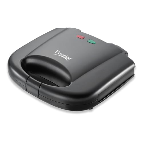 Prestige PSMFB 800 W Sandwich Toaster with sandwich plates|Makes multi-layered sandwiches|Black|1 year warranty
