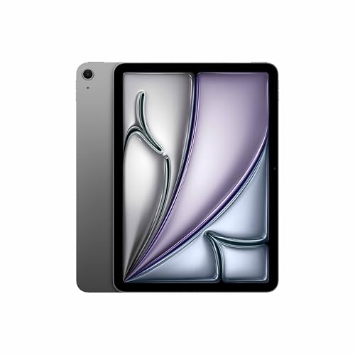 Apple iPad Air 27.59 cm (11″) (M4): Liquid Retina Display, 256 GB, 12MP Front/Back Camera, Wi-Fi 7 with Apple N1, Touch ID, All-Day Battery Life — Space Gray