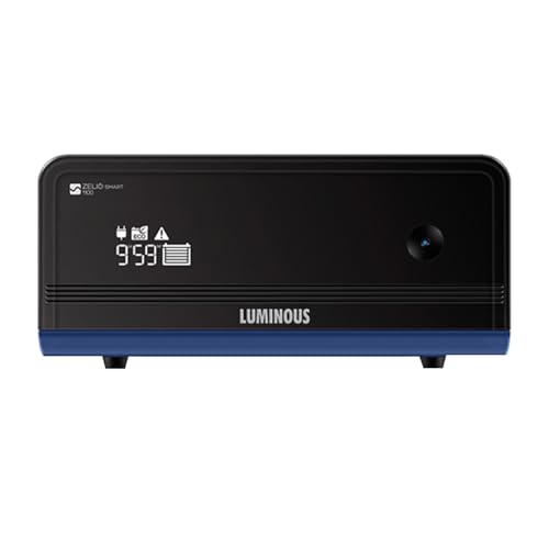 Luminous Zelio+ 1100 Pure Sine Wave Inverter for Home,Office & Shops | 900VA Inverter | Reliable Power Backup | Smart Display | Easy Installation | 36 Months Warranty
