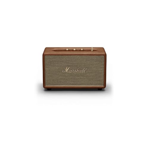 Marshall Acton III 60 W Bluetooth Powered Home Speaker, Brown