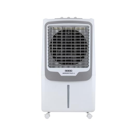 Usha Aerostyle 105L Desert Cooler for Home | For Larger Room | Big Ice Chamber | 3 Side honey comb for better cooling |Humidity Control for auto drain| Dust Filter| Works on Inverter| Castor Wheels