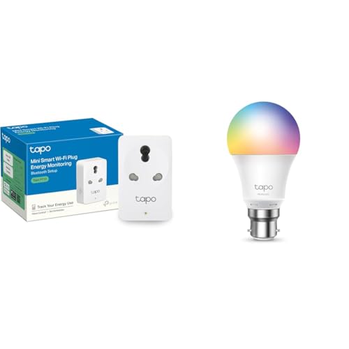 Tapo TP-Link P110 Mini 16A Smart Wi-Fi Plug, Energy Monitoring | Controller for Household Appliances