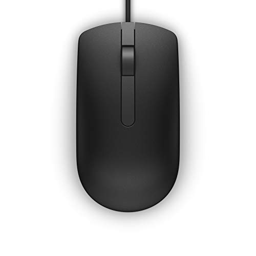Dell Ms116 Scroll Wheel PC Wired Mouse for Pc/Mac 2-Way
