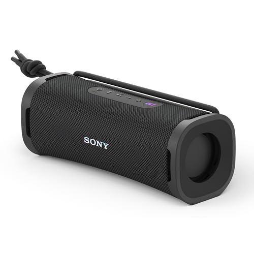 Sony ULT Field 1 Wireless Bluetooth Speaker, 12hrs Playtime, Massive Bass, Hands Free Calling, IP67 Water, Dust & Rustproof, Sound Connect App-Black