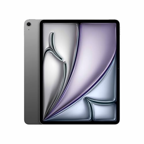 Apple iPad Air 32.78 cm (13″) (M4): Liquid Retina Display, 256 GB, 12MP Front/Back Camera, Wi-Fi 7 with Apple N1, Touch ID, All-Day Battery Life — Space Gray