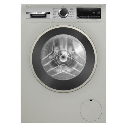 Bosch 11 Kg Front Load Automatic Washing Machine with AutoStain Removal & SpeedPerfect, 1400 RPM, Silver Inox (WGA264AXIN)
