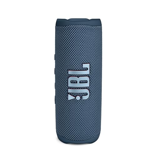 JBL Flip 6 Wireless Portable Bluetooth Speaker Pro Sound, Upto 12 Hours Playtime, IP67 Water & Dustproof, PartyBoost & Personalization App (Without Mic, Blue)