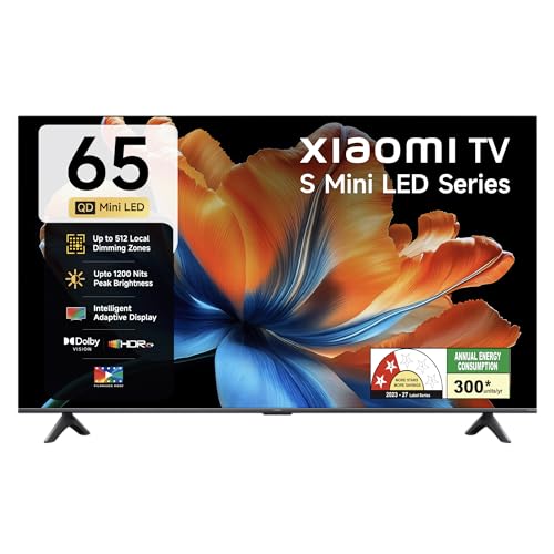 Xiaomi 165 cm (65 inches) 4K UHD Smart Quantum MagiQ S Mini LED Google TV L65MC-IN
