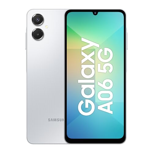 Samsung Galaxy A06 5G (Gray, 4GB RAM, 64GB Storage) | 50MP Dual Camera | 4 Gen OS Upgrades | IP54 Rating | Voice Focus