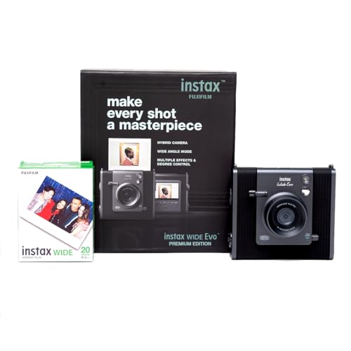 Fujifilm Instax Wide Evo Premium Edition Combo Box with 20 Shots Wide Films