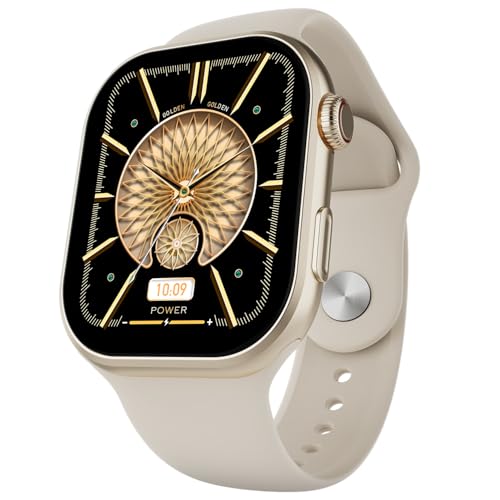 Fire-Boltt Brillia Smart Watch 2.02” Super AMOLED Display, Bluetooth Calling, SpO2, Heart Rate Monitor, 120+ Sports Modes, Fitness Tracker, Voice Assistant, Smart Watch for Man & Women