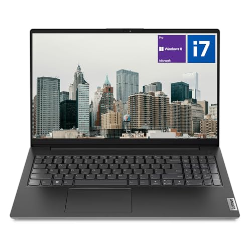 Lenovo V15 Gen 3 Business Laptop, 15.6" FHD Display, Intel i7-1255U, 24GB RAM, 1TB SSD, Webcam, HDMI, RJ-45, Wi-Fi 6, Windows 11 Pro, Black