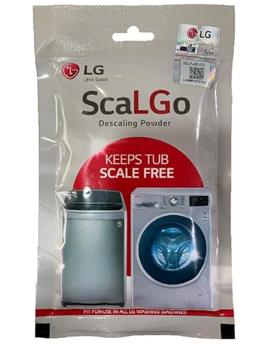 LG ScaLGo Washing Machine Cleaner Descaling Powder for Front Load and Top Load Washing Machines Pack of 1 (100 Gm/Pack) (packaging may vary)