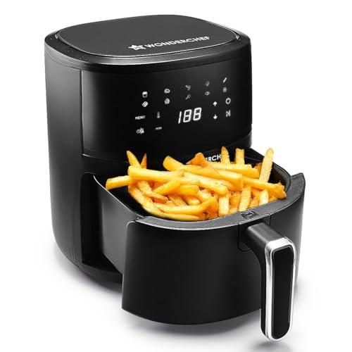 Wonderchef Neo Pro Digital Air Fryer | 4.5L | 1380W | Rapid Air Technology | 10 Pre-Set Functions | Temperature and Time Control | Automatic Shut-Off | Compact Design | 2-Year Warranty