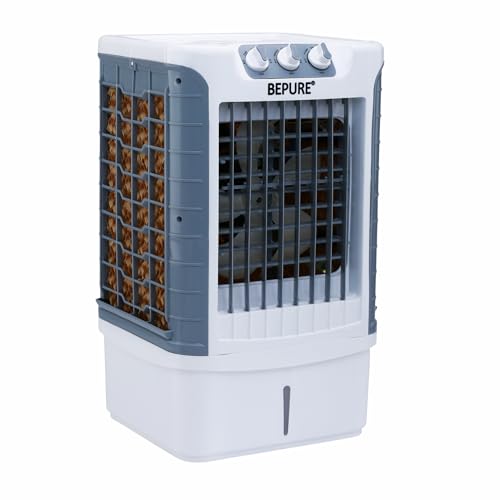 Bepure Brisco 12L Air Cooler | Air Delivery upto 1500 M3/H | Low Noise Operation | Low Power Consumption | 3 Side Honeycomb Cooling Pad
