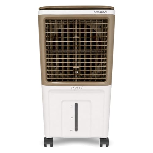 Cadlec AeroFlow 40L Personal Air Cooler For Home | High Speed Fan | 30Ft Powerful Air Throw | Inverter Compatible | Cooler For Room | 3 Year Warranty