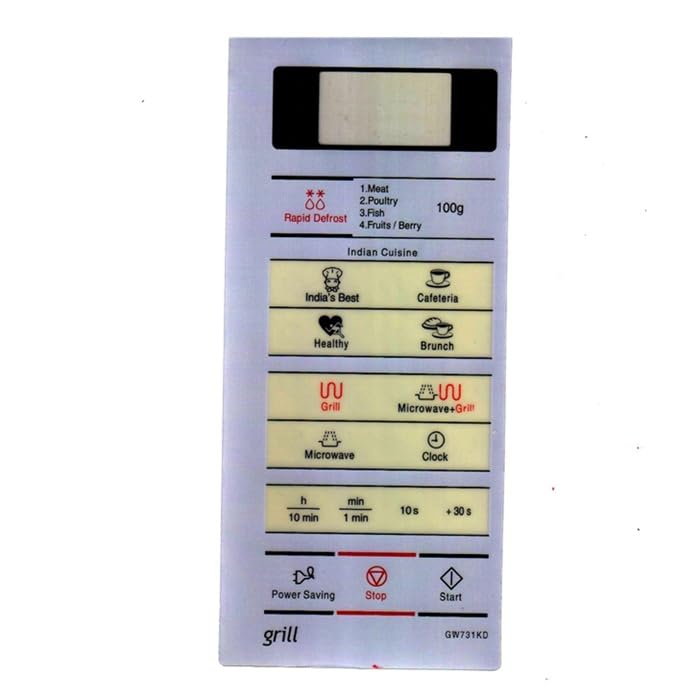 J K b K – Membrane GW731KD Compatible with Samsung Microwave Ovens