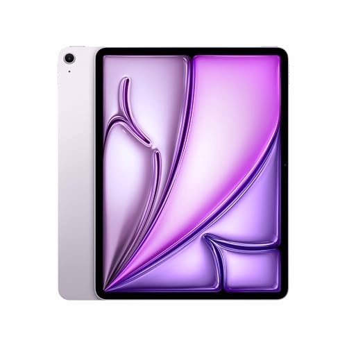 Apple iPad Air 32.78 cm (13″) (M4): Liquid Retina Display, 128 GB, 12MP Front/Back Camera, Wi-Fi 7 with Apple N1, Touch ID, All-Day Battery Life — Purple
