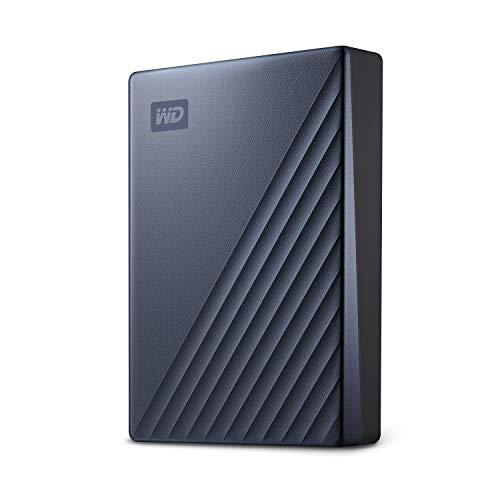 WD Western Digital My Passport Ultra 6TB Blue- Portable USB_C Hard Drive Worldwide (WDBEJA0060BBL-WESN)