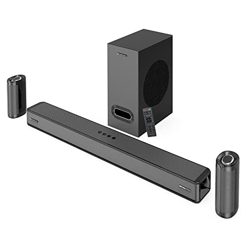 Zebronics Juke BAR 9750 PRO 5.1.2 Surround Dolby Atmos 525W Soundbar with Subwoofer, Dual Wireless Rear Satellites, HDMI eARC, Optical, Bluetooth 5.0, Wall Mount & Remote Control
