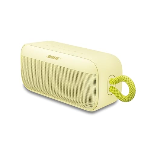 Bose New SoundLink Plus Portable Bluetooth Speaker, Wireless Outdoor Speaker, Up to 20 Hours of Runtime, Water and Dust Resistant, Lemon Yellow - Limited Edition
