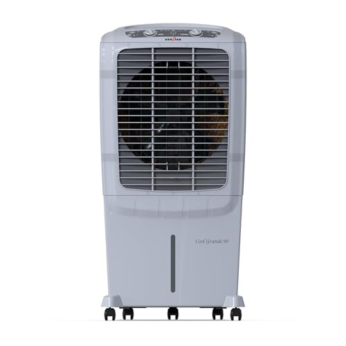 Kenstar CoolGrande HC 90 Desert Air Cooler for Home, Honeycomb Cooling Pads, Large Wheels (90L, 200 Watts)