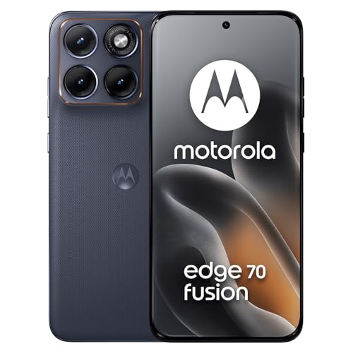 Motorola Edge 70 Fusion (Pantone Silhouette, 8GB RAM, 256GB Storage) | 6.78" 144Hz 1.5K AMOLED Display | Snapdragon 7s Gen 4 | 50MP Sony LYTIA 710 OIS | 7000mAh Battery | 68W TurboPower |