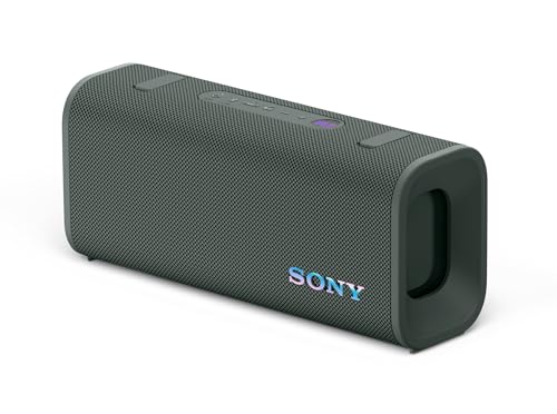 Sony New ULT Field 3 Wireless Bluetooth Speaker, 24hrs Playtime, Massive Bass, Hands Free Calling, Shoulder Strap, IP67 Water, Dust & Rustproof, Quick Charging-Grey