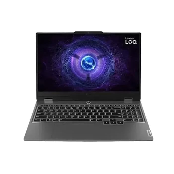 Lenovo LOQ 12th Gen Intel Core i5-12450HX 15.6" (39.6cm) 144Hz 300Nits FHD Gaming Laptop (16GB/512GB SSD/Win 11/NVIDIA RTX 3050A 4GB GDDR6/100% sRGB/Office 24/Luna Grey/1.77Kg), 83LK009VIN