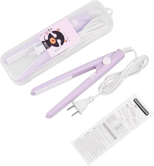 Mini Hair Straightener for Women | Professional Travel Flat Iron | Portable & Lightweight (Multicolor)