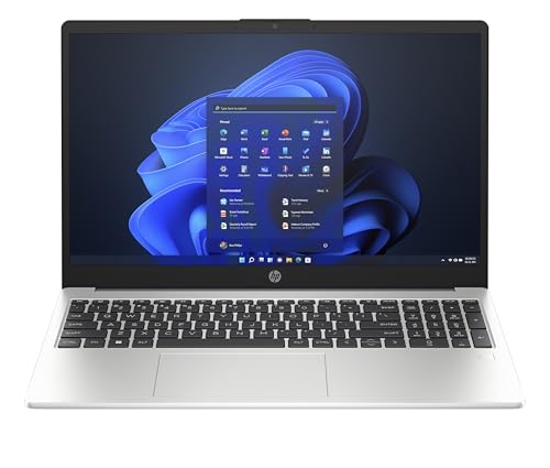 HP 255 Notebook, AMD Athlon Silver 7120U,8GB DDR4, 256GB SSD, 15.6-inch(39.6cm), Anti-Glare, HD Laptop, Radeon Graphics, (Win 11, Silver,1.52kg) G10