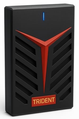 MAYUMI Trident 250 GB Hi-Speed Portable Hard Drive, Type-C and USB 3.0, 2-in-1 Mobile and PC Compatible, Heavy Duty Ultra Slim HDD, 2 Yrs Warranty (Trident, 250 GB)