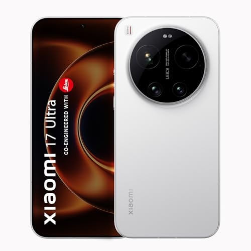 XIAOMI 17 Ultra (16GB+512GB) | World's First Leica 1-Inch LOFIC Sensor | Snapdragon 8 Elite Gen 5 | 2K AMOLED Display | 90W HyperCharge HyperOS 3 | HyperAI Flagship Experience (White)
