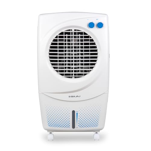 Bajaj PX 97 Torque New 36L Personal Air Cooler For Room|Honeycomb Cooling Pads|High-Speed |30Ft Powerful Air Throw|3-Speed Control|Portable Cooler-Home|3 Year Comprehensive Product Warranty|White