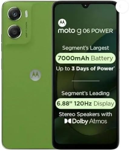 Moto g06 Power (Pantone Tendril, 64 GB) (4 GB RAM)