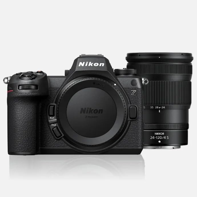 Nikon Digital Camera Z 6III Body with NIKKOR Z 24-120mm f/4 S Lens - Full-Frame Mirrorless, 24.5MP, 4K UHD Video, Fast Autofocus, in-Body Stabilization