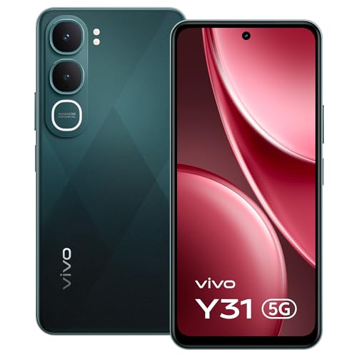 vivo Y31 5G (Diamond Green, 4GB RAM, 128GB Storage) with No Cost EMI/Additional Exchange Offers