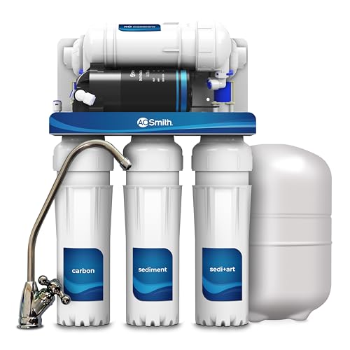 AO Smith X5 Under The Counter/Sink Water Purifier for home | Copper Fortified Mineralizer | Compact | High-speed Purification | 1-Year Comprehensive Warranty