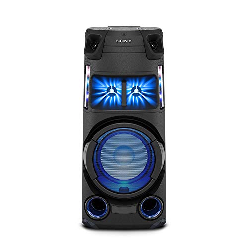 Sony MHC-V43D High Power Party Speaker with Bluetooth connectivity (Mic/Guitar, Jet Bass Booster, Gesture Control, USB, HDMI,CD/DVD) - Black