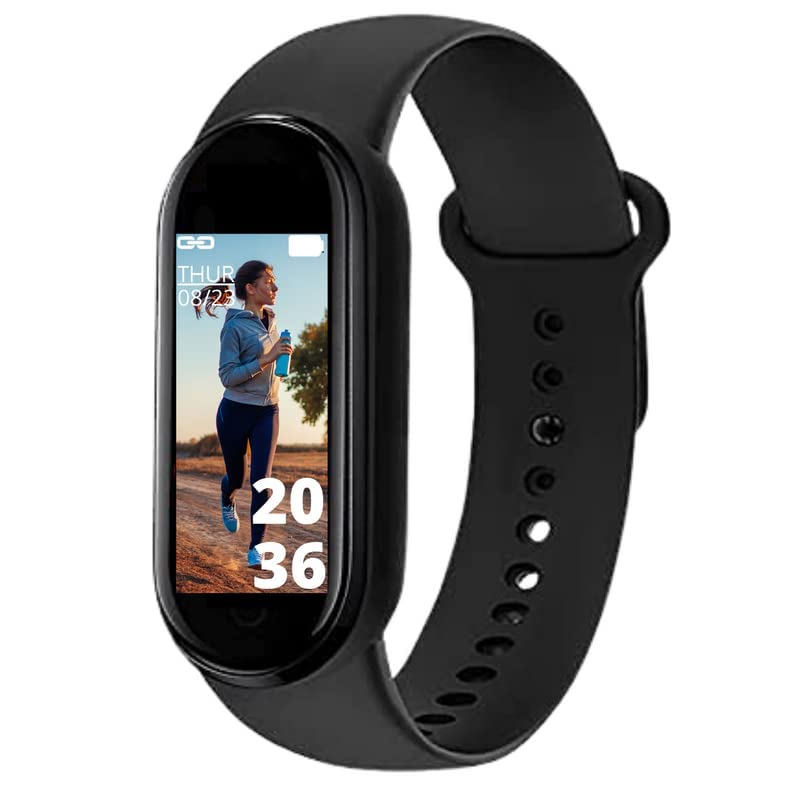 Drumstone 【 with 15 Years Warranty M7 Smart Watch Band Fitness Heart Rate with Activity Tracker Waterproof Like Steps Counter, Calorie Counter, BP for Unisex