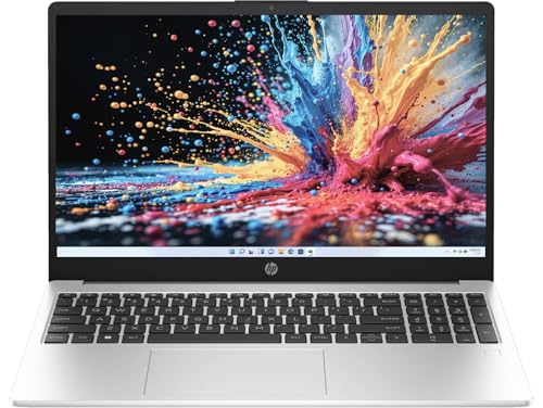 HP 15 (2026), AMD Ryzen 7 Octa Core 7735U - (8 GB DDR5/512 GB SSD/AMD Radeon 680M Graphics/Windows 11 Home) Thin & Light Business Laptop/15.6" FHD Display/Backlit + Fingerprint/Silver/1.5kg/MS Office