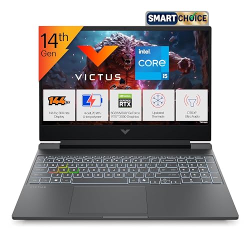 HP Victus, 14th Gen Intel Core i5-14450HX, 6GB RTX 3050, 24GB DDR5, 512GB SSD, FHD, 144Hz, IPS, 300 nits, 15.6''/39.6cm, Win11, M365* Office24, Mica Silver, 2.3kg, fa2303tx/fa2315tx, RGB Gaming Laptop