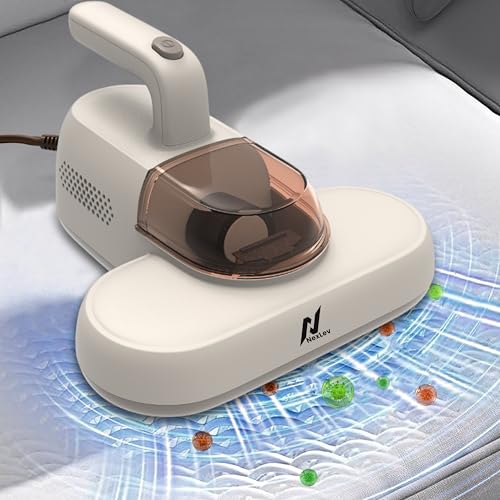 NexLev Mattress, Sofa & Carpet Vacuum Cleaner | For Dust Mites, Allergens & Pet Hair | 4 Step Cleansing with Double Beat, UV Light, Dehumidification & Vacuum | HEPA captures 99.99% Dust|MR-01