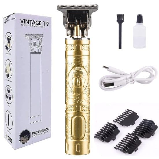 Beard Trimmer For Men, Professional Hair Clipper, Adjustable Blade Clipper and Shaver, Close Cut Precise Hair Machine, Body Trimmer (Metal Body)