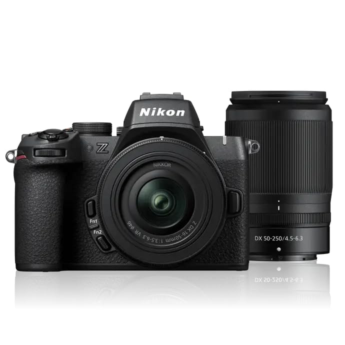 Nikon Digital Camera Z50II kit with NIKKOR Z DX 16-50mm f/3.5-6.3 VR & Z DX 50-250mm f/4.5-6.3 VR
