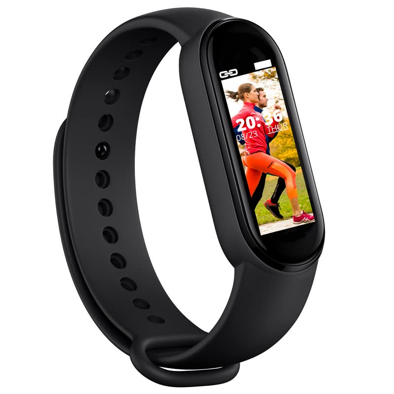 Cospex M9 Band Bracelet/Fitband, Heart Rate Monitor Sensor OLED Bluetooth Wristband Waterproof Sports Health Activity Tracker Watch for Mens/Womens