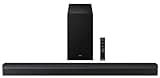 Samsung 400 W 5.1 ch Soundbar with Dolby Audio | DTS Virtual:X | Q-Symphony | Center Speaker | 3D Surround Sound | HDMI ARC | Optical in | Bluetooth | USB | Wireless Subwoofer (HW-B750F/XL, Black)